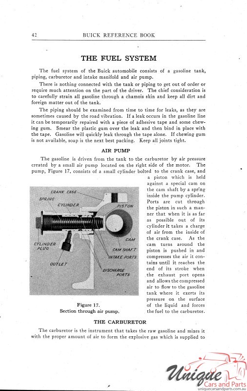 1914 Buick Reference Book Page 7